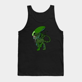 My Little Xenomorph Acid Green Tank Top